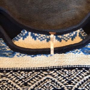 inside out sweater perfect for the cold winter.